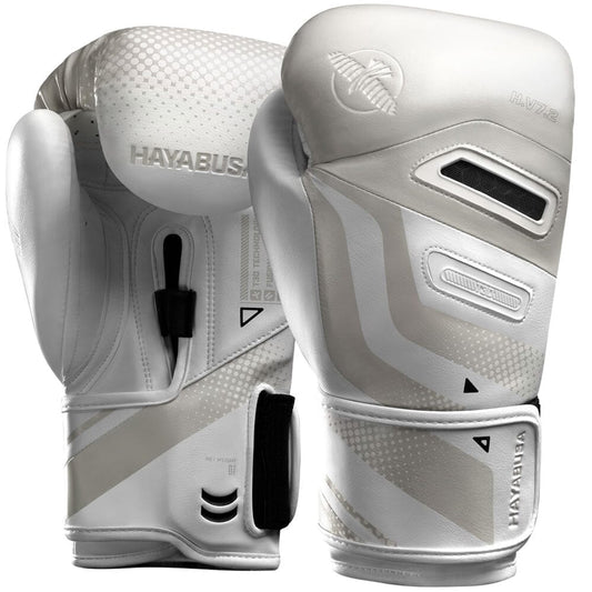 Hayabusa T3D Boxing Gloves Boxing Gloves Hayabusa Ivory White 12oz
