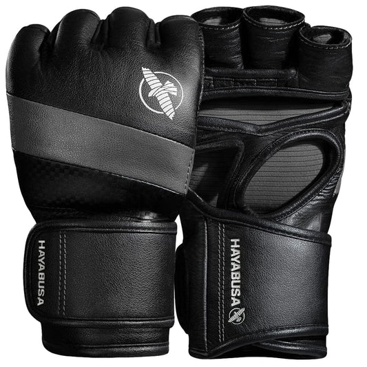 Hayabusa T3 4oz MMA Gloves MMA Gloves Hayabusa Black/Grey Small