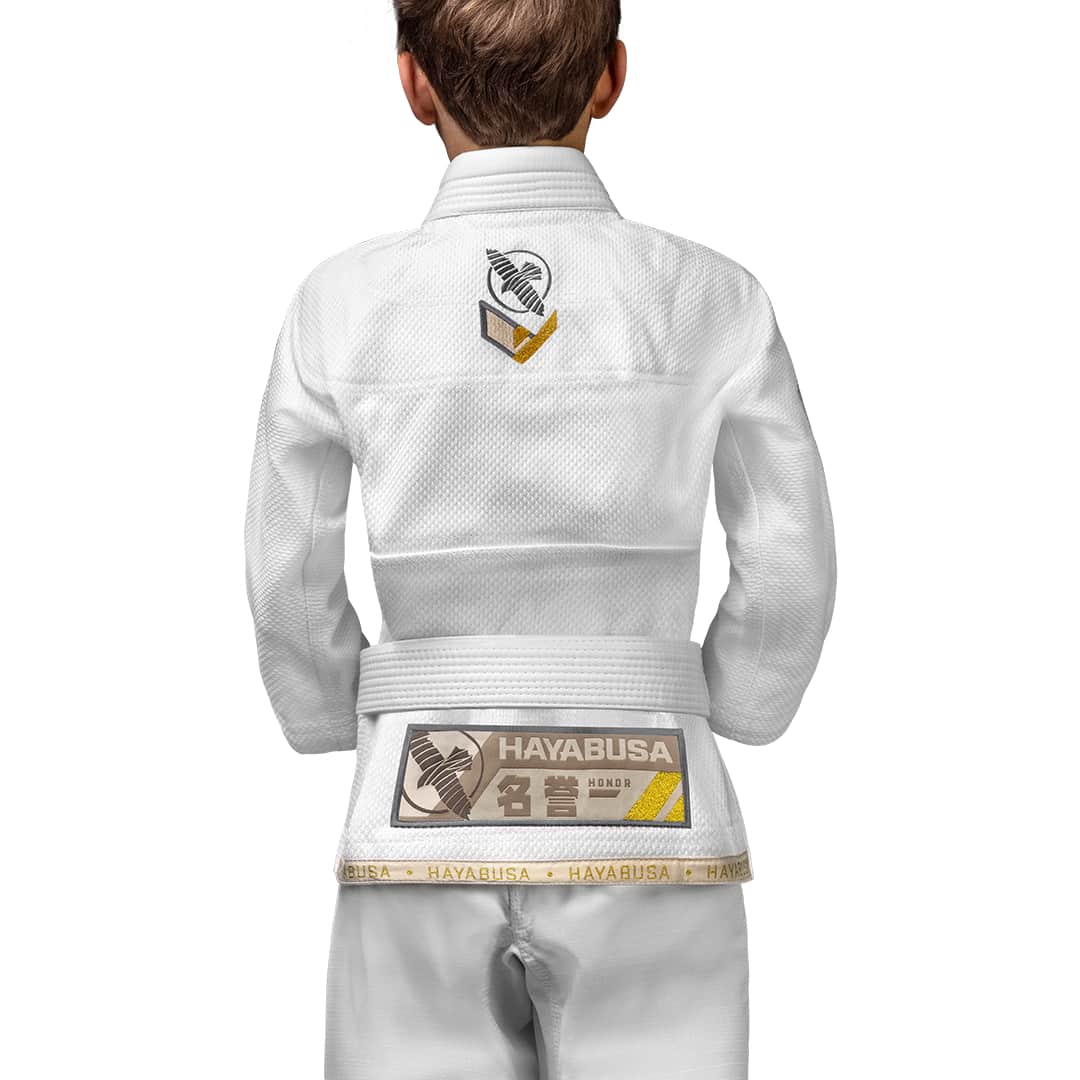 Hayabusa Youth Ascend Lightweight Jiu Jitsu Gi White