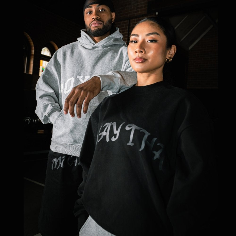 NYT Boxing Premium Hoodie Grey