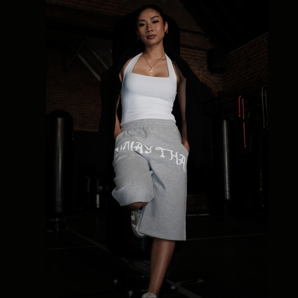 NYT Muay Thai Sweat Shorts Black