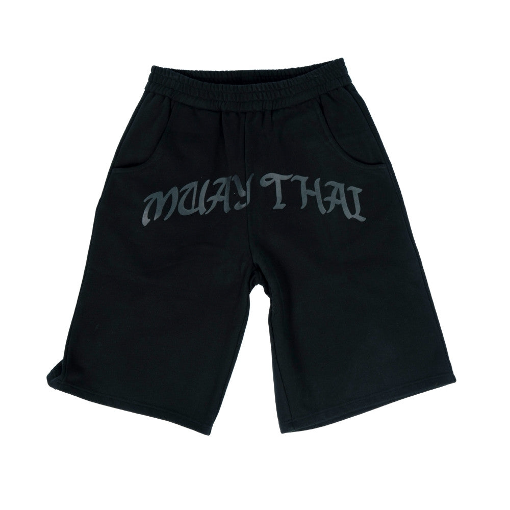 NYT Muay Thai Sweat Shorts Black