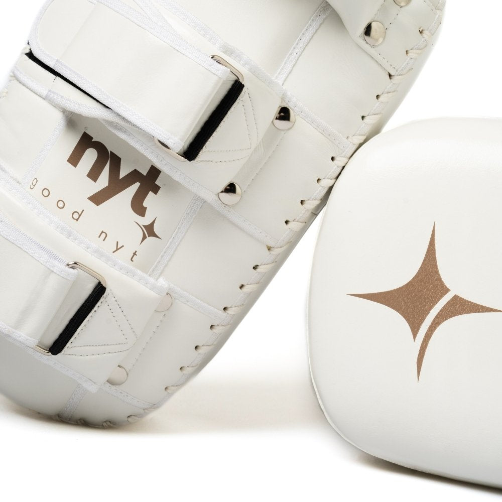 NYT Medium Muay Thai Pads White