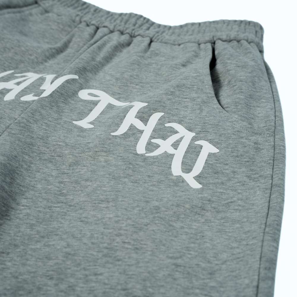NYT Muay Thai Sweat Shorts Grey