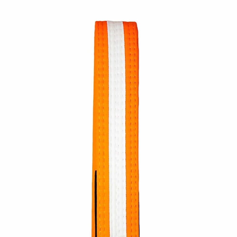 Tatami IBJJF Kids Rank Belt With White Stripe Orange BJJ Belts Tatami Fightwear Orange/White M0