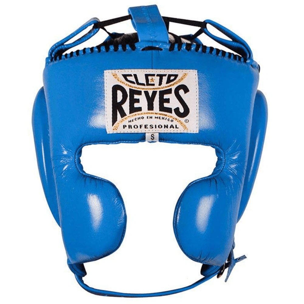 Cleto Reyes Cheek Protection Head Gear Head Guards Cleto Reyes Blue Medium 