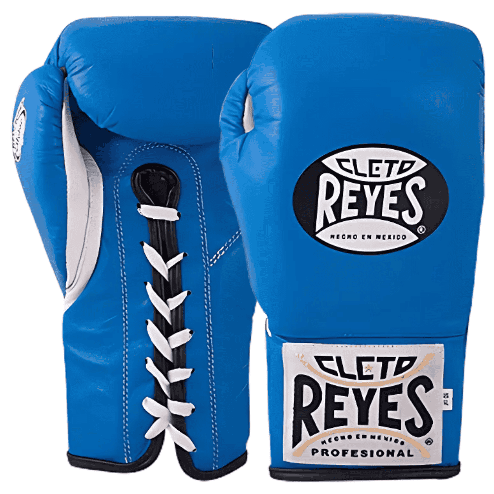Cleto Reyes Official Safetec Gloves Boxing Gloves Cleto Reyes Blue 8oz 