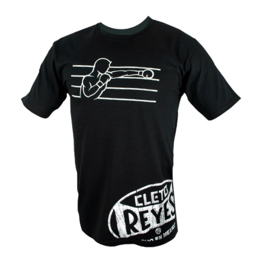 Cleto Reyes Punching Boxer T-Shirt Black