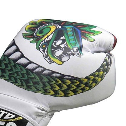 Cleto Reyes Quetzalcoatl Boxing Gloves White/Green