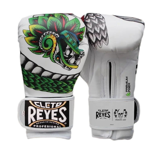 Cleto Reyes Quetzalcoatl Boxing Gloves White/Green