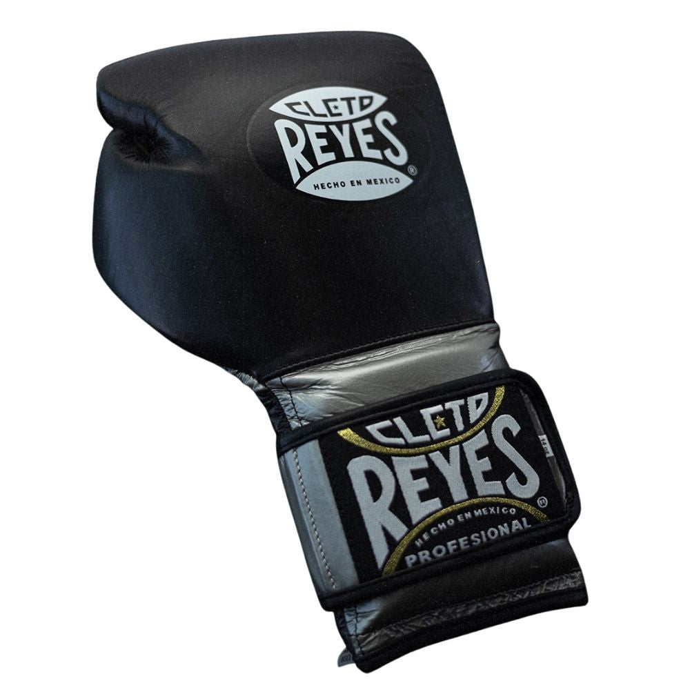 Cleto Reyes Tuxedo Boxing Gloves Black/Silver