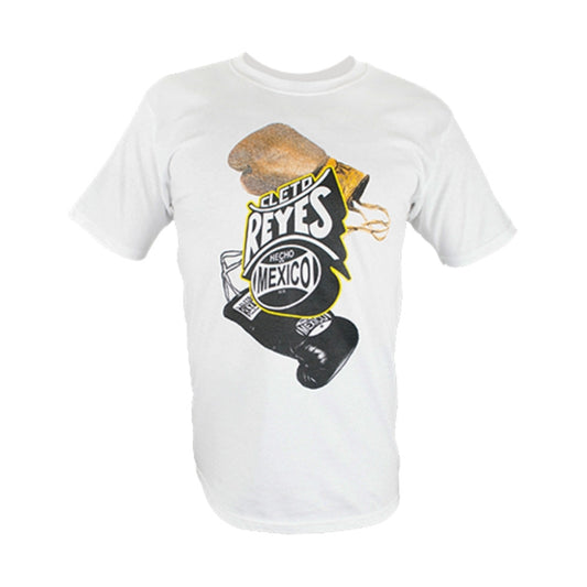 Cleto Reyes Vintage Gloves T-Shirt White