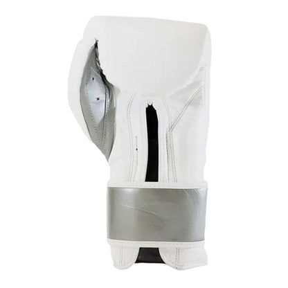 Cleto Reyes Silver Storm Boxing Gloves White/Silver