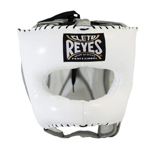 Cleto Reyes Silver Storm Traditional Head Gear White/Silver