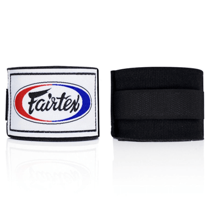 Fairtex HW2 Cotton Hand Wraps Hand Wraps Fairtex Black 