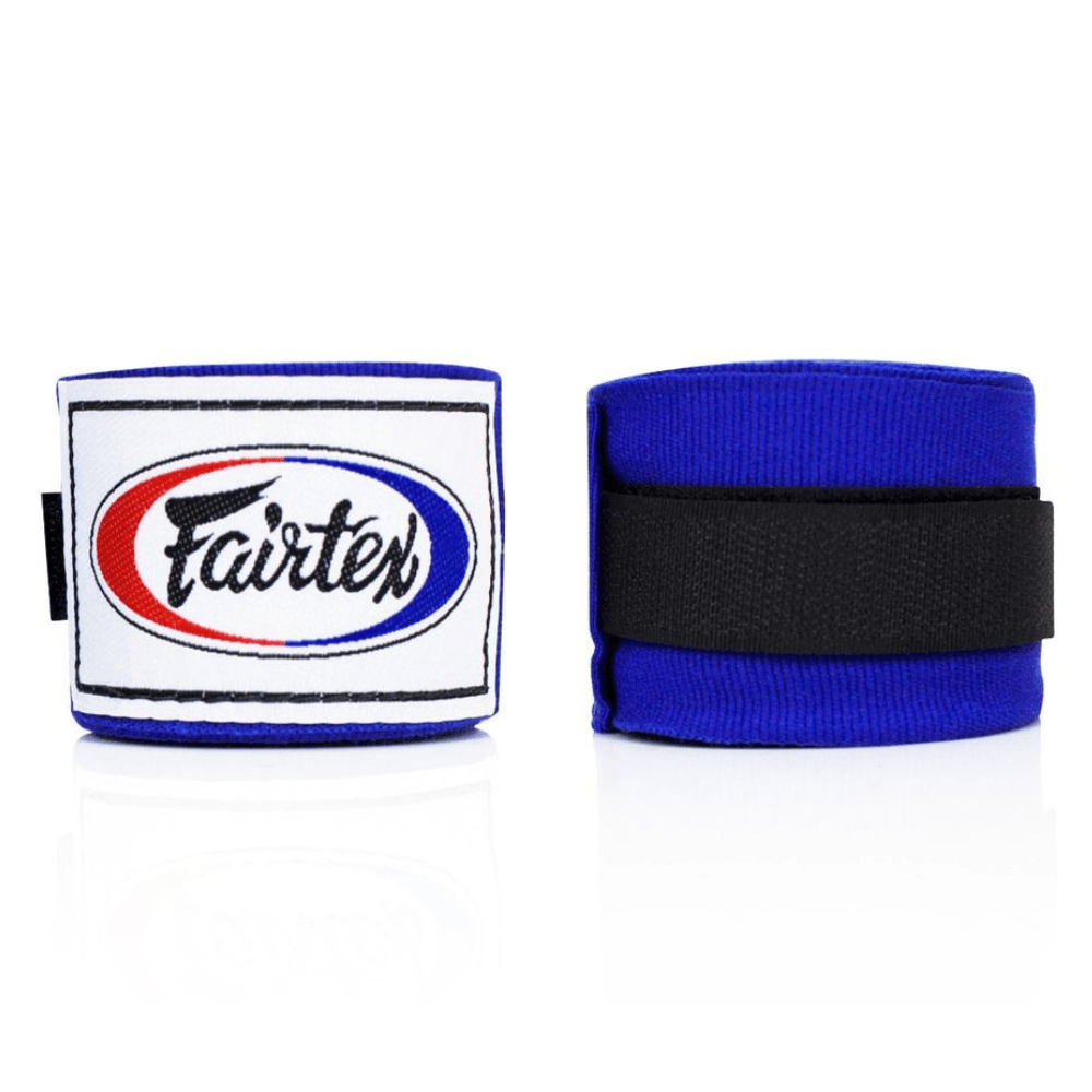 Fairtex HW2 Cotton Hand Wraps Hand Wraps Fairtex Blue 