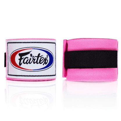 Fairtex HW2 Cotton Hand Wraps Hand Wraps Fairtex Pink 