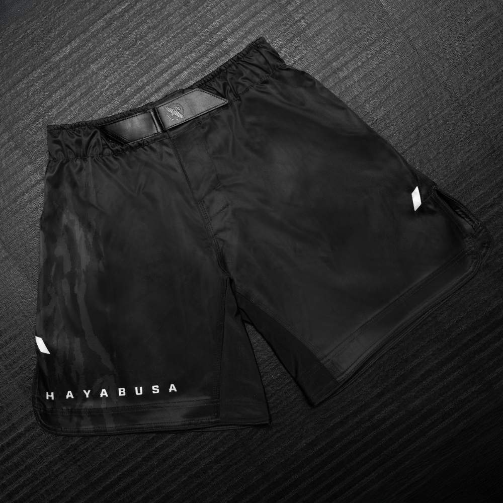 Hayabusa Apex 3/4 Thigh Fight Shorts Carbon Black