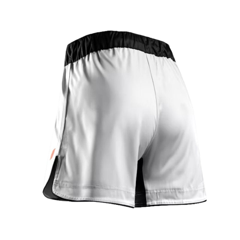 Hayabusa Apex 3/4 Thigh Fight Shorts Ash White