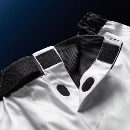 Hayabusa Apex 3/4 Thigh Fight Shorts Ash White