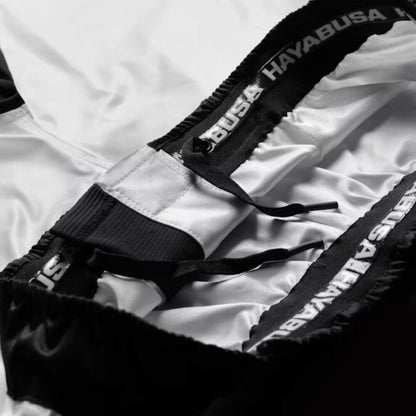 Hayabusa Apex 3/4 Thigh Fight Shorts Ash White