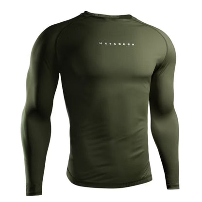 Hayabusa Core Long Sleeve Rashguard Green