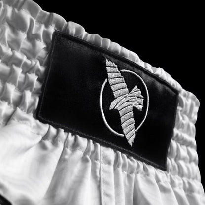 Hayabusa Core Muay Thai Shorts White