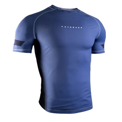 Hayabusa Core Short Sleeve Rashguard Blue