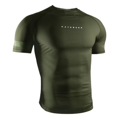 Hayabusa Core Short Sleeve Rashguard Green