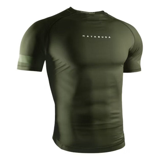 Hayabusa Core Short Sleeve Rashguard Green