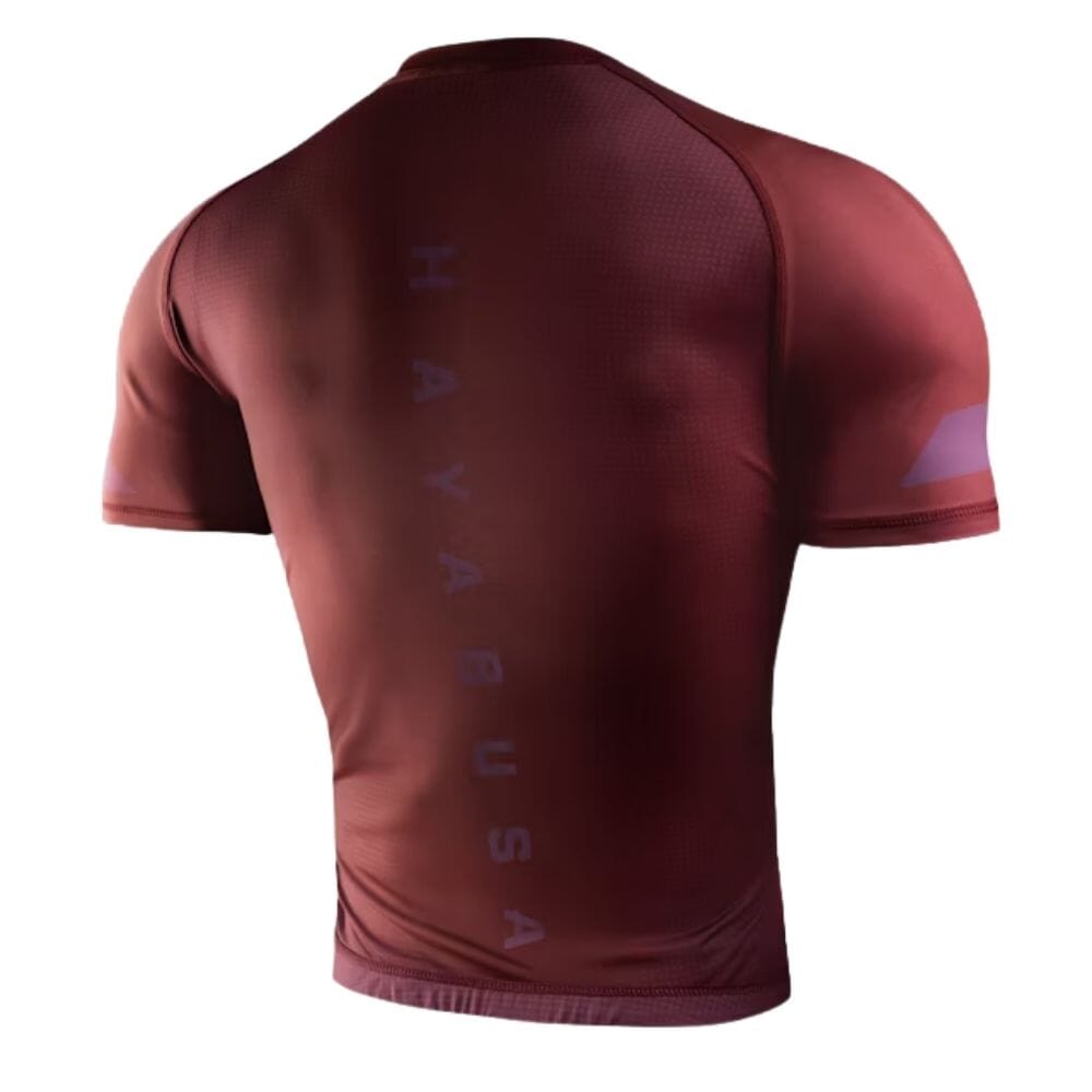Hayabusa Core Short Sleeve Rashguard Red