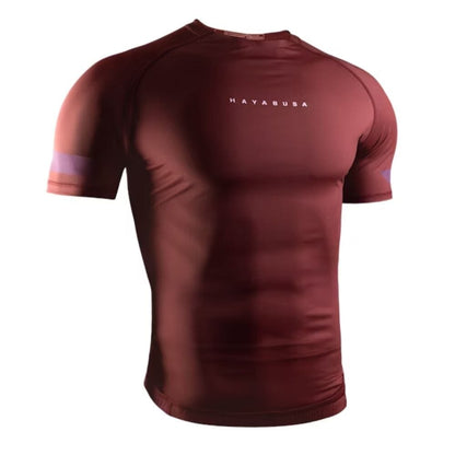 Hayabusa Core Short Sleeve Rashguard Red