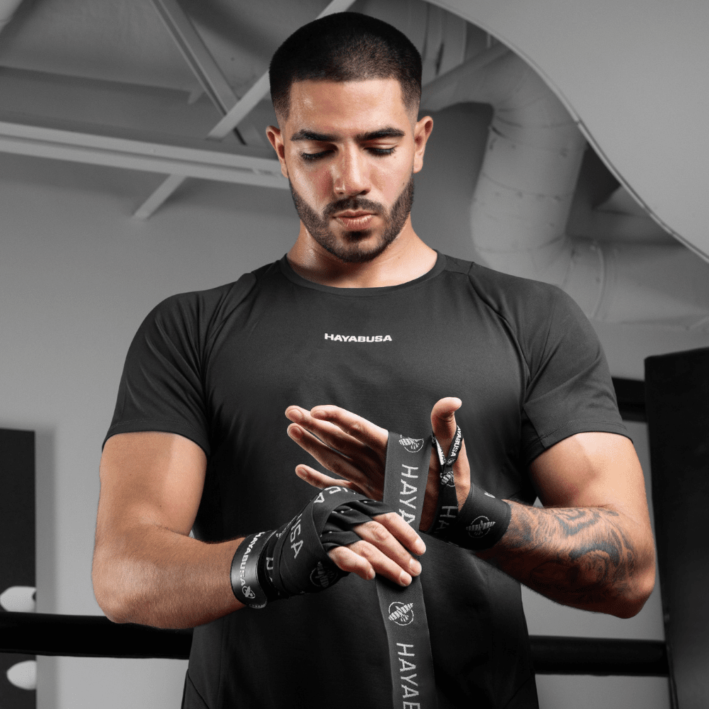 Hayabusa Deluxe Handwraps Black