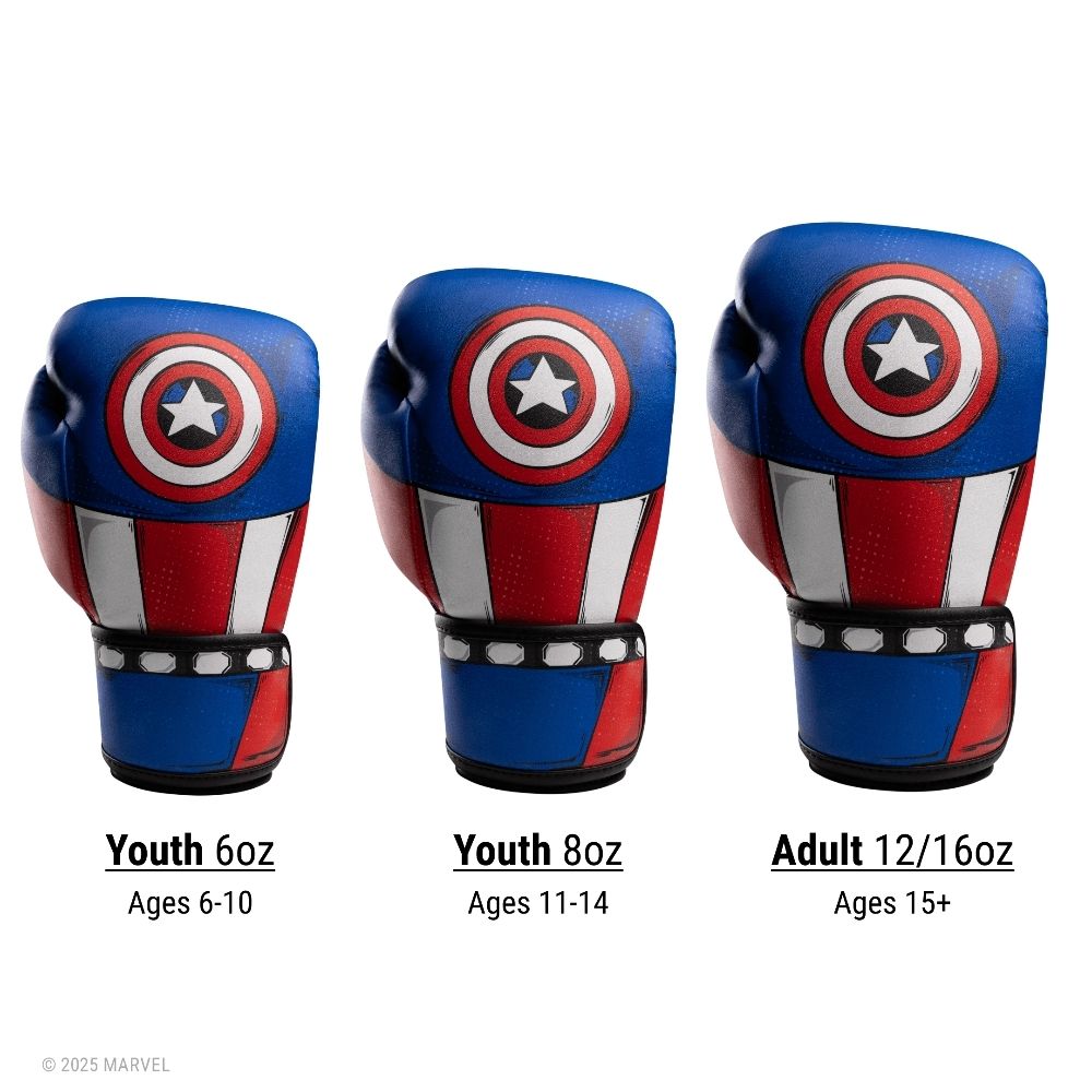Hayabusa Youth Marvel Classic Captain America Boxing Gloves