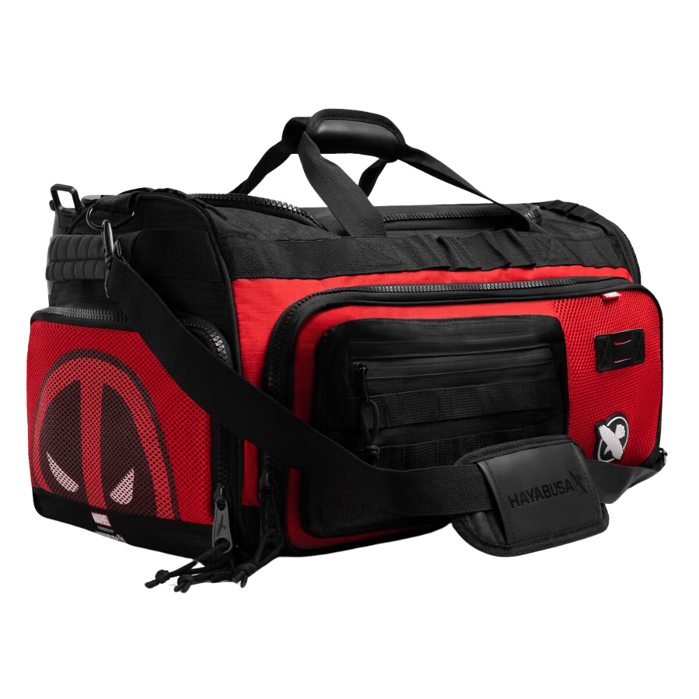 Hayabusa Marvel Deadpool Duffel Bag Gym Bags Hayabusa 