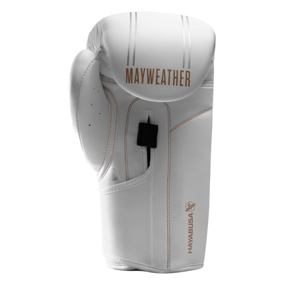 Hayabusa x Mayweather Contender Boxing Gloves White/Gold