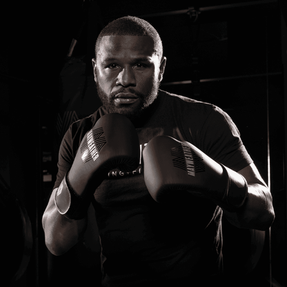 Hayabusa x Mayweather Core Boxing Gloves Black/Gold