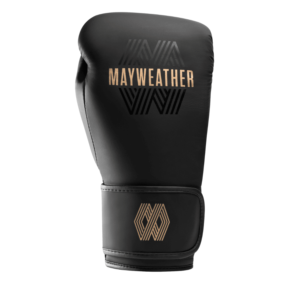 Hayabusa x Mayweather Core Boxing Gloves Black/Gold