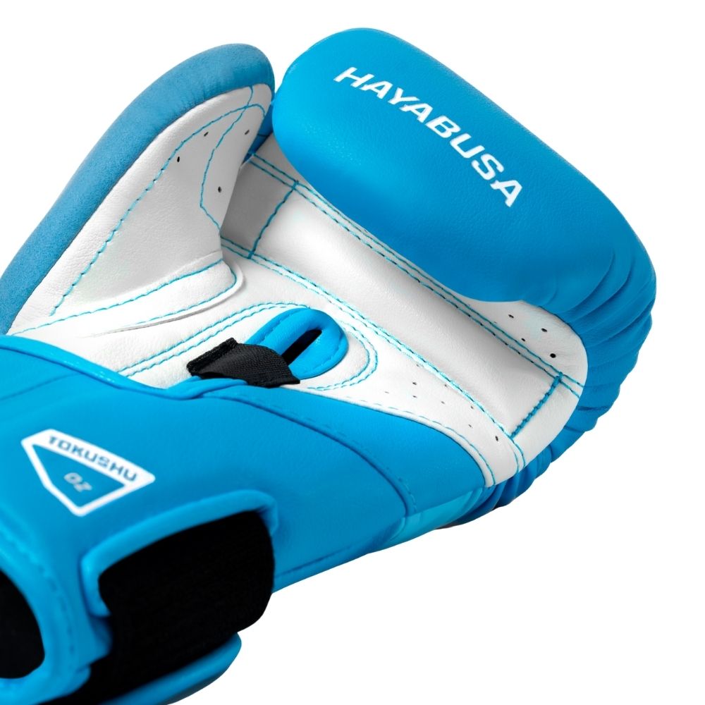 Hayabusa T3 Neon Youth Boxing Gloves Blue