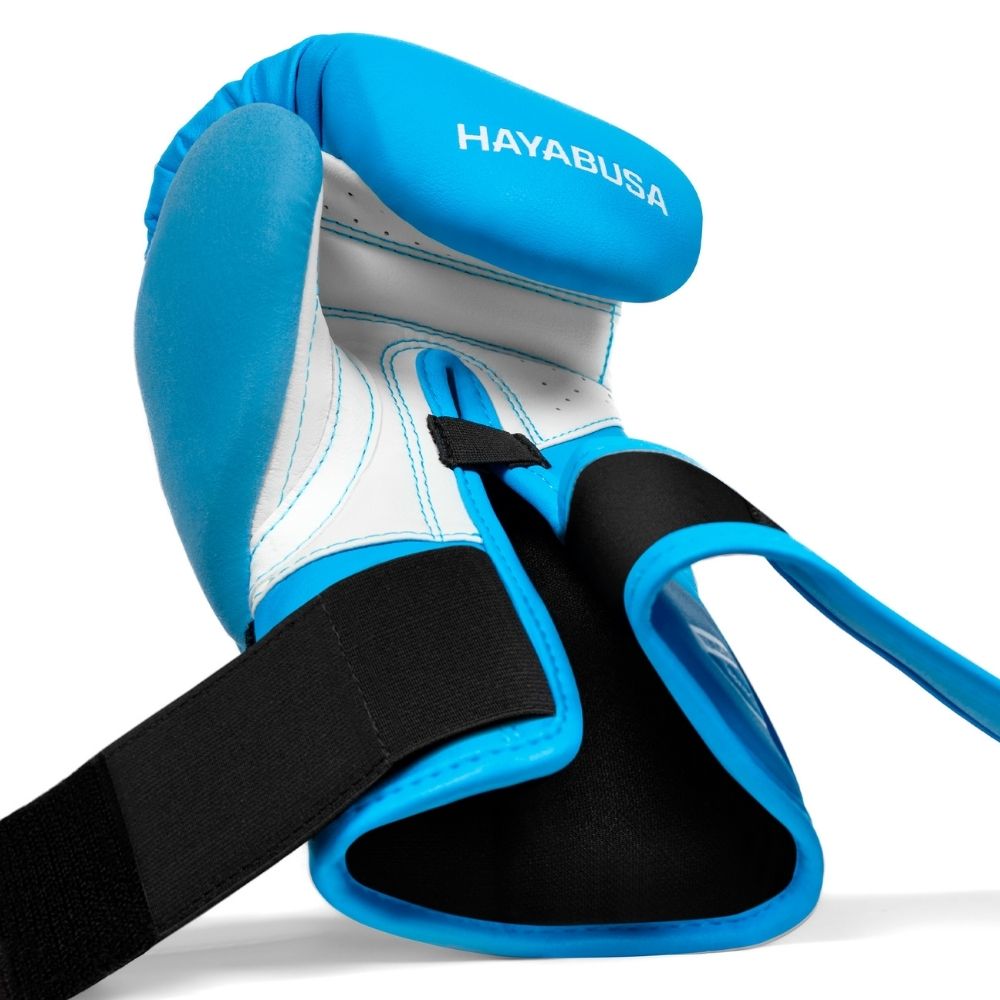 Hayabusa T3 Neon Youth Boxing Gloves Blue