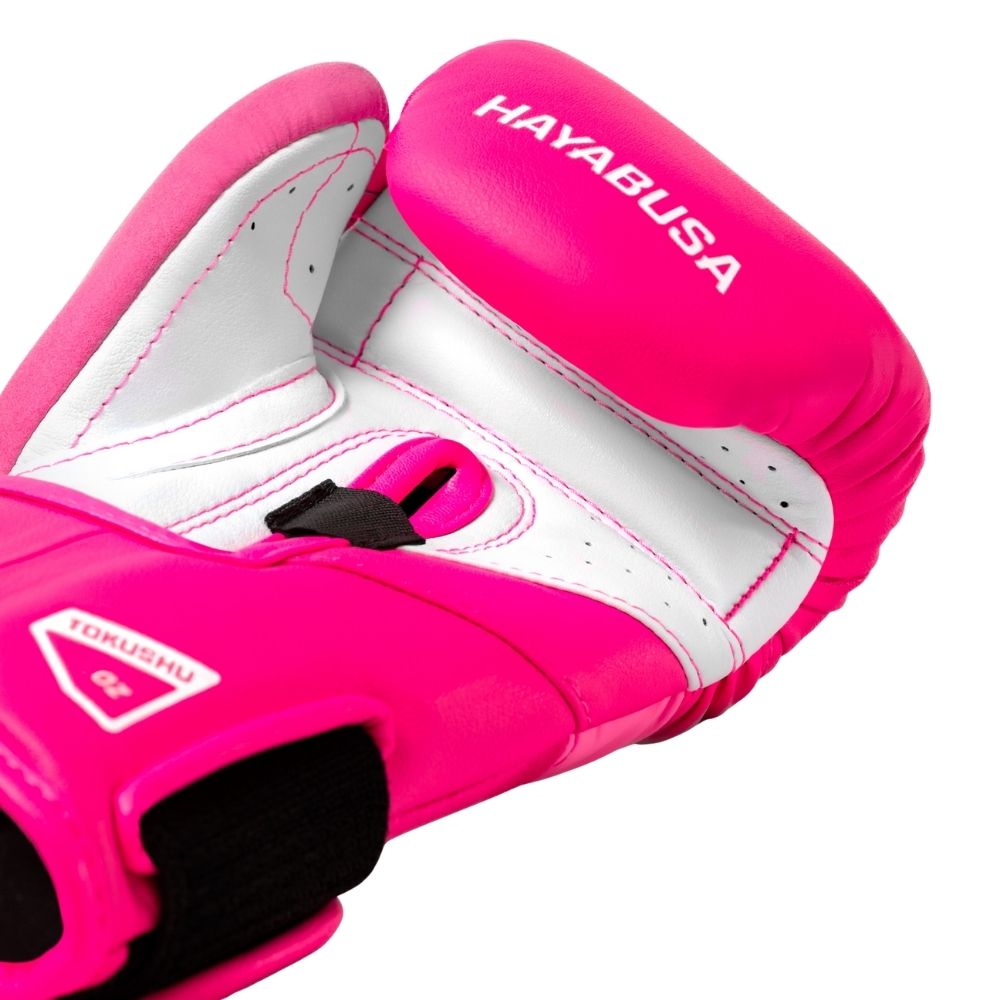 Hayabusa T3 Neon Youth Boxing Gloves Pink