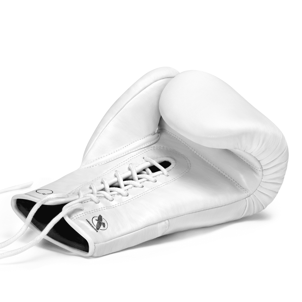 Hayabusa Pro Lace Boxing Gloves White