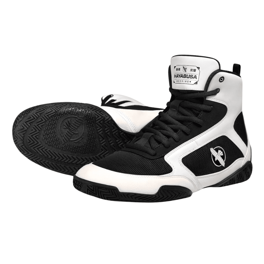 Hayabusa Pro Boxing Shoes White