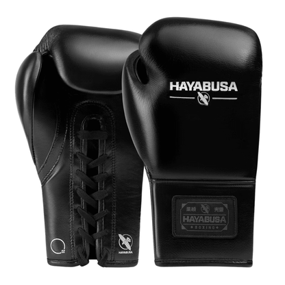 Hayabusa Pro Horsehair Fight Boxing Gloves Black