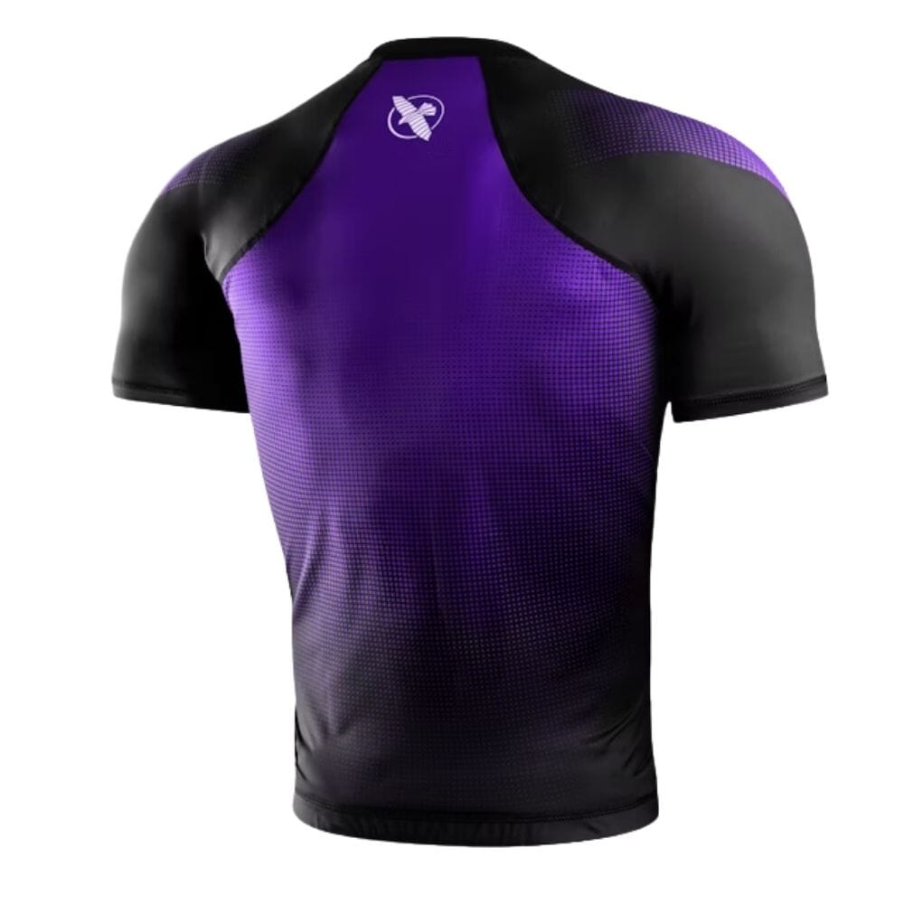Hayabusa Pro Ranked Short Sleeve Rashguard Purple