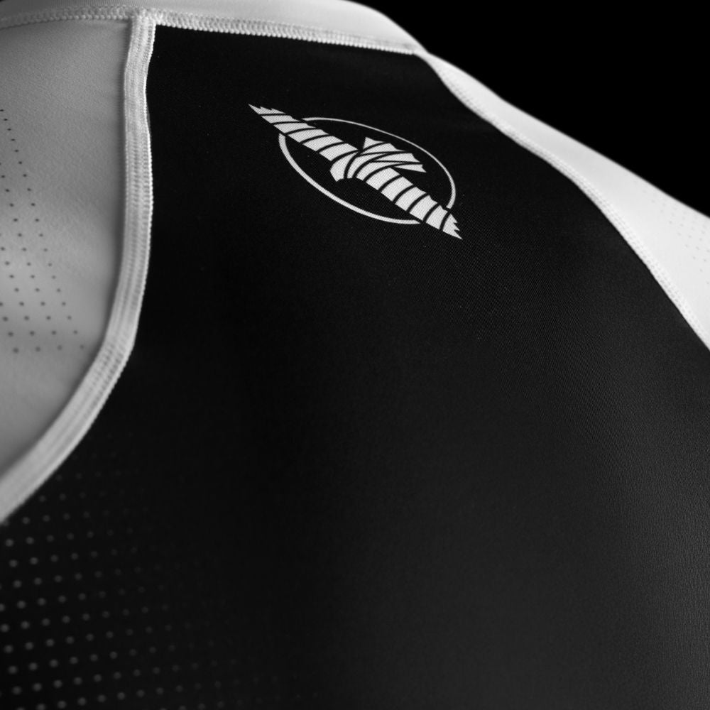 Hayabusa Pro Ranked Short Sleeve Rashguard White