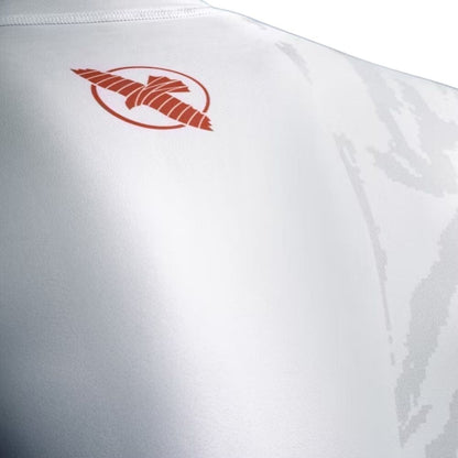 Hayabusa Apex Short Sleeve Rashguard Ash White