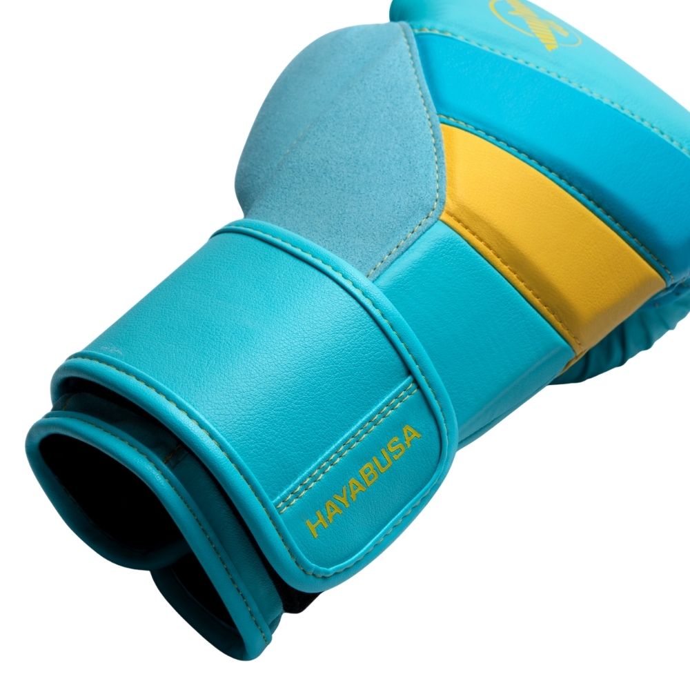 Hayabusa T3 Boxing Gloves Blue/Yellow