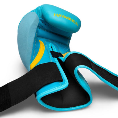 Hayabusa T3 Boxing Gloves Blue/Yellow