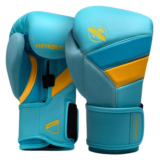 Hayabusa T3 Boxing Gloves Blue/Yellow